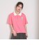 【7days】ハーフジップ半袖Tシャツ