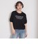 【7days】袖シアーガーリー5分袖Tシャツ