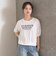 【7days】袖シアーガーリー5分袖Tシャツ