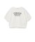 【7days】袖シアーガーリー5分袖Tシャツ