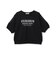 【7days】袖シアーガーリー5分袖Tシャツ