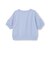 【7days】袖シアーガーリー5分袖Tシャツ