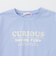 【7days】袖シアーガーリー5分袖Tシャツ