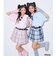 【Disney】【スティッチ】/【LTXC/快適マルチ機能/接触冷感・吸水速乾・UV・遮熱】バックプリントルーズ半袖Tシャツ