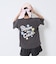 【秒かわトップス】【GOODPRICE】【綿100%】発泡フラワーロゴ半袖T