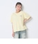 【秒かわトップス】【GOODPRICE】【綿100%】バックハートロゴ刺しゅう半袖T