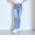 【ME DENIM/ストレッチ】スタイルアップフレアデニムパンツ