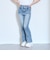 【ME DENIM/ストレッチ】スタイルアップフレアデニムパンツ