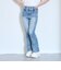 【ME DENIM/ストレッチ】スタイルアップフレアデニムパンツ