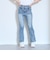 【ME DENIM/ストレッチ】スタイルアップフレアデニムパンツ