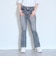 【ME DENIM/ストレッチ】スタイルアップフレアデニムパンツ