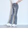 【ME DENIM/ストレッチ】スタイルアップフレアデニムパンツ