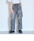 【LTXC/ME DENIM/ストレッチ/吸水速乾】ベルトループつきデニムカーゴパンツ