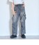 【LTXC/ME DENIM/ストレッチ/吸水速乾】ベルトループつきデニムカーゴパンツ