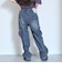 【LTXC/ME DENIM/ストレッチ/吸水速乾】ベルトループつきデニムカーゴパンツ
