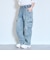 【LTXC/ME DENIM/ストレッチ/吸水速乾】ベルトループつきデニムカーゴパンツ