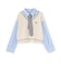 【LTXC/洗える】ベストレイヤードシャツ