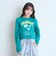 【7days/綿100％/GOODPRICE】フラワーロゴ長袖Tシャツ