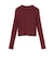 【LTXC/洗える】衿つきラメニットZIPカーディガン▼