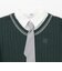【洗える】\ｎネクタイ付レイヤードニット