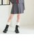 【卒服・セレモニー・フレッシャーズ】ボックスプリーツスカパン