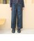 【卒服・セレモニー・フレッシャーズ】タックワイドパンツ