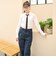 【卒服・セレモニー・フレッシャーズ】タックワイドパンツ