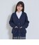 【卒服・セレモニー・フレッシャーズ】【洗える】スクールニットカーディガン