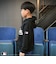 【MLB】ロゴプリントワイドスウェットパーカー