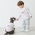 【リンク】【DOG】乗り物アップリケTシャツ