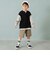 チノワイドハーフパンツ