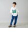 【綿100%】ナンバリングワイド半袖Tシャツ