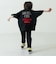 【綿100%】【親子リンク】KIDSロゴ刺しゅうビッグ半袖Tシャツ