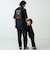 【綿100%】【親子リンク】KIDSロゴ刺しゅうビッグ半袖Tシャツ
