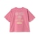 【綿100%】【親子リンク】KIDSロゴ刺しゅうビッグ半袖Tシャツ