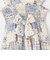 【リンク】総柄シャーリングワンピース(キッズ)