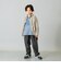 チェックドロップ長袖シャツ