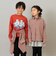 チェックドロップ長袖シャツ