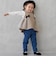 【裏起毛】デニムバレルパンツ