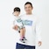 【親子リンク】【綿100%】【365D.】ストリートロゴ長袖Tシャツ