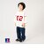 【ラッセル】ナンバリングフットボール 長袖Tシャツ