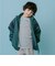 【セットアップ可】【フード収納可能】【撥水】肩切替ジップジャケット