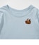 【365D.】ワンポイント刺しゅうAライン長袖Tシャツ