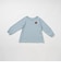 【365D.】ワンポイント刺しゅうAライン長袖Tシャツ