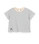 【防汚】カラーボーダー半袖Tシャツ