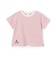 【防汚】カラーボーダー半袖Tシャツ