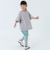【365D.】防汚加工フライス6分丈レギンス