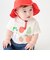 【はらぺこあおむし】フルーツアップリケ半袖Tシャツ
