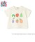 【はらぺこあおむし】フルーツアップリケ半袖Tシャツ