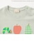 【はらぺこあおむし】フルーツアップリケ半袖Tシャツ